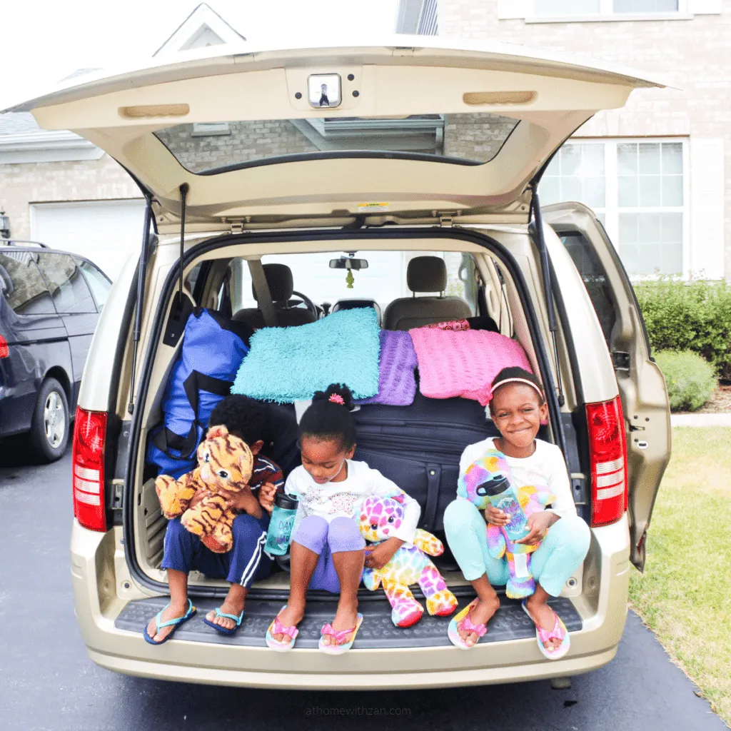 Making a road trip fun with kids